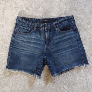 Lucky Brand distressed jean shorts EUC
